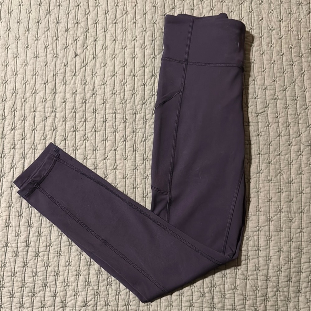 Lululemon Athletica Black Leggings Sleek Performance Fit